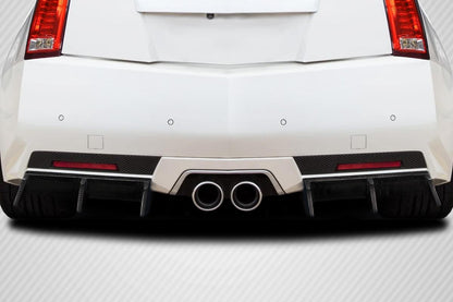 2011-2015 Cadillac CTS-V Carbon Creations GT Tuning Carbon Fiber Rear Lip