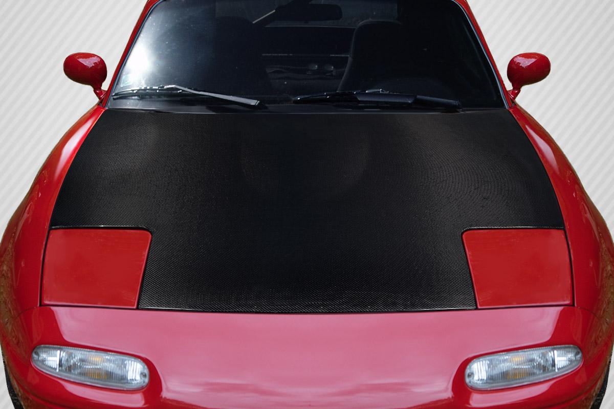 1990-1997 Mazda Miata Carbon Creations OEM Look Carbon Fiber Hood