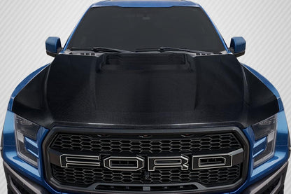 2017-2020 Ford Raptor Carbon Creations OEM Look Carbon Fiber Hood