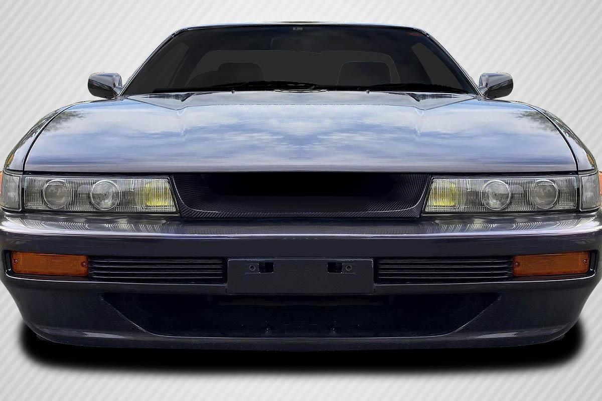 1989-1994 Nissan S13 Silvia Carbon Creations Raven Carbon Fiber Grille