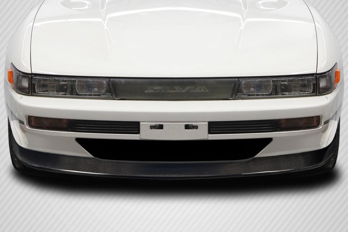 1989-1994 Nissan S13 Silvia Carbon Creations OEM Look Carbon Fiber Front Lip