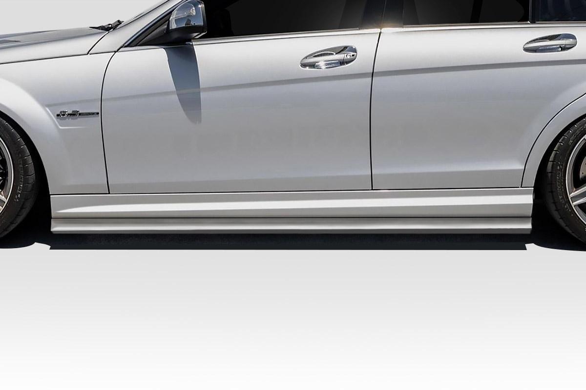 2008-2014 Mercedes C Class Duraflex Radian Side Skirts