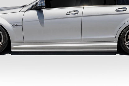 2008-2014 Mercedes C Class Duraflex Radian Side Skirts
