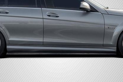 2008-2014 Mercedes C Class Carbon Creations Radian Carbon Fiber Side Skirts