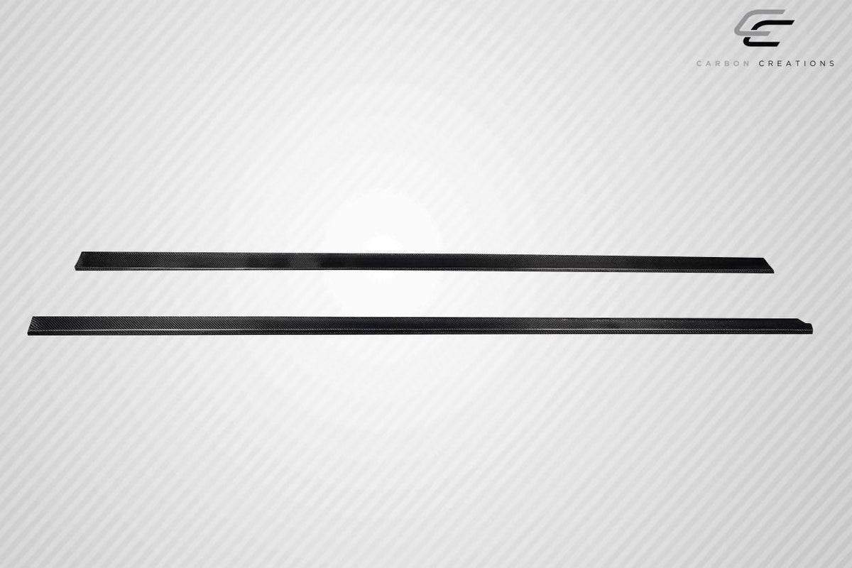 2008-2014 Mercedes C Class Carbon Creations Radian Carbon Fiber Side Skirts