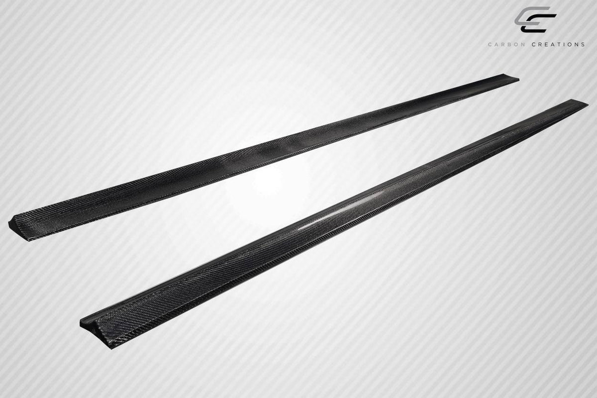 2008-2014 Mercedes C Class Carbon Creations Radian Carbon Fiber Side Skirts