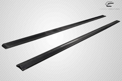 2008-2014 Mercedes C Class Carbon Creations Radian Carbon Fiber Side Skirts