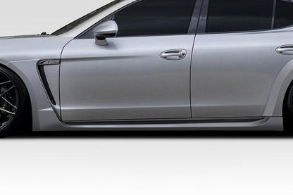 2010-2013 Porsche Panamera Duraflex Aiming Side Skirts