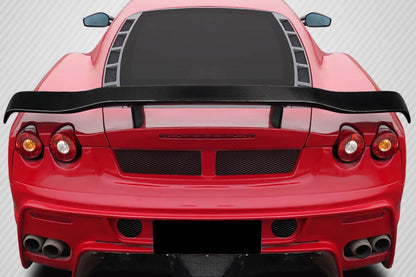 2005-2009 Ferrari F430 Carbon Creations Vallera Carbon Fiber Rear Wing