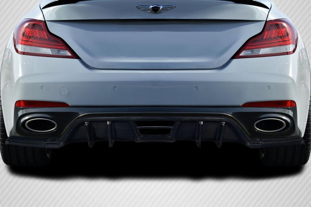 2019-2023 Genesis G70 Carbon Creations Meller Carbon Fiber Rear Lip