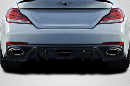 2019-2023 Genesis G70 Carbon Creations Meller Carbon Fiber Rear Lip