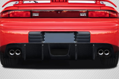 1991-1993 Mitsubishi 3000GT Carbon Creations Hyper Flow Carbon Fiber Rear Lip