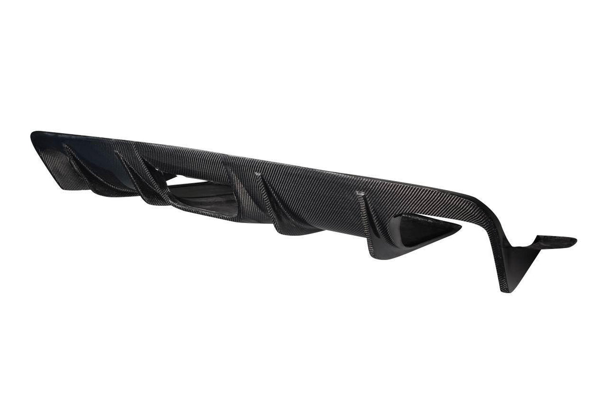 1991-1993 Mitsubishi 3000GT Carbon Creations Hyper Flow Carbon Fiber Rear Lip