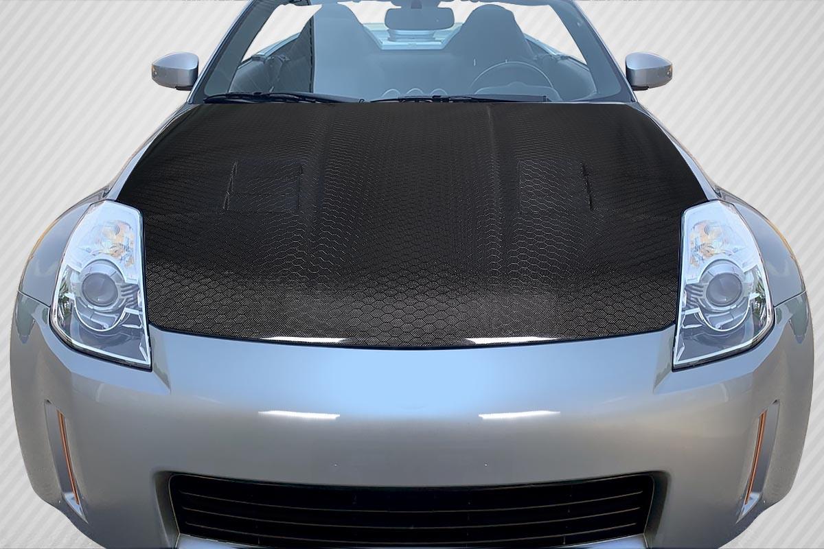 2003-2006 Nissan 350Z Carbon Creations JGTC Carbon Fiber Hood