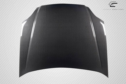 1999-2000 Honda Civic Carbon Creations OEM Look Carbon Fiber Hood