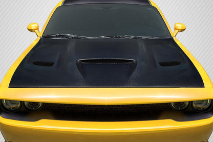 2008-2023 Dodge Challenger Carbon Creations Hellcat Carbon Fiber Hood