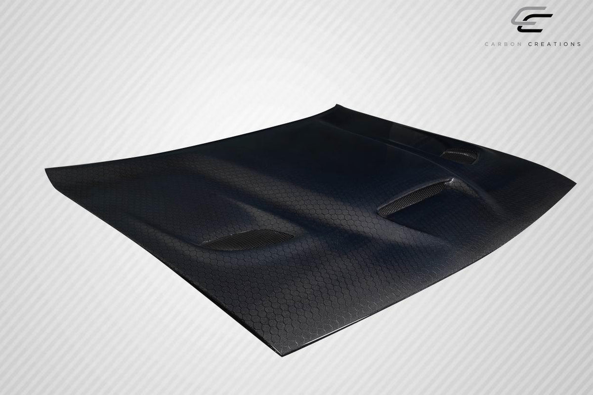 2008-2023 Dodge Challenger Carbon Creations Hellcat Carbon Fiber Hood