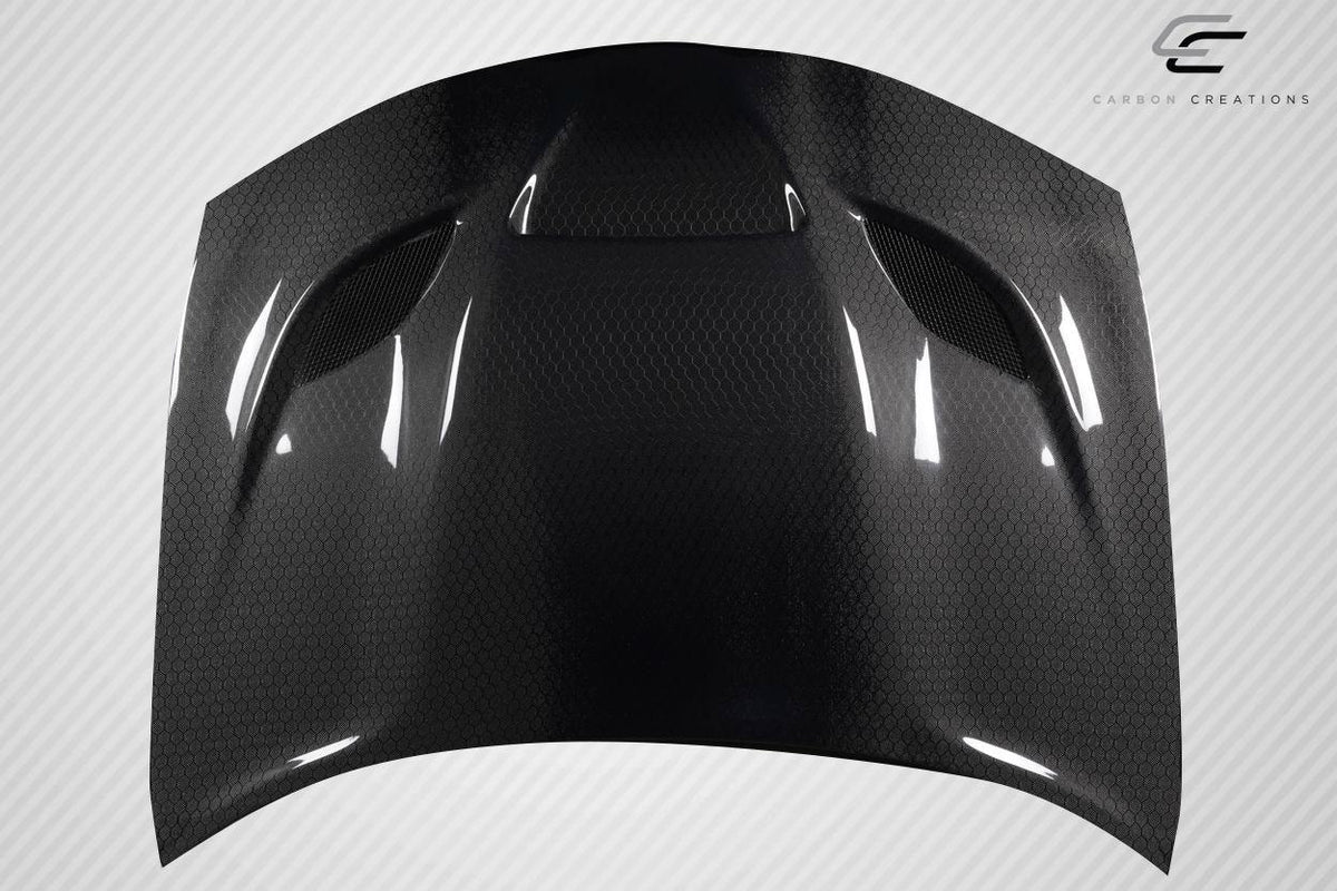 2015-2023 Dodge Charger Carbon Creations Hellcat Carbon Fiber Hood