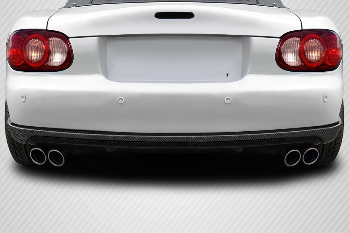 1999-2005 Mazda Miata Carbon Creations Mazdaspeed Look Carbon Fiber Rear Lip