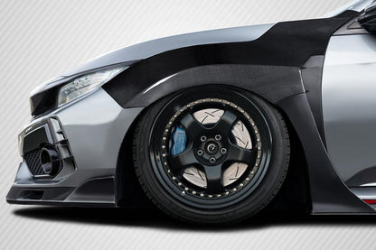 2017-2021 Honda Civic Carbon Creations Skywalker Carbon Fiber Fender