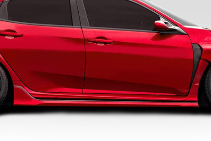 2017-2021 Honda Civic Duraflex Skywalker Side Skirts