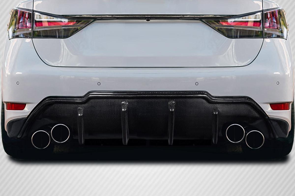 2016-2020 Lexus GS Carbon Creations Tarvo Carbon Fiber Rear Lip