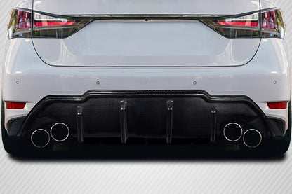 2016-2020 Lexus GS Carbon Creations Tarvo Carbon Fiber Rear Lip