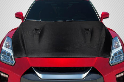 2017-2021 Nissan GTR Carbon Creations OEM Look Carbon Fiber Hood