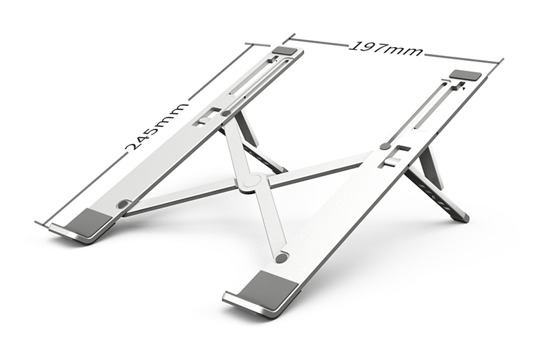 Portable Adjustable Laptop Stand with Cooling Function