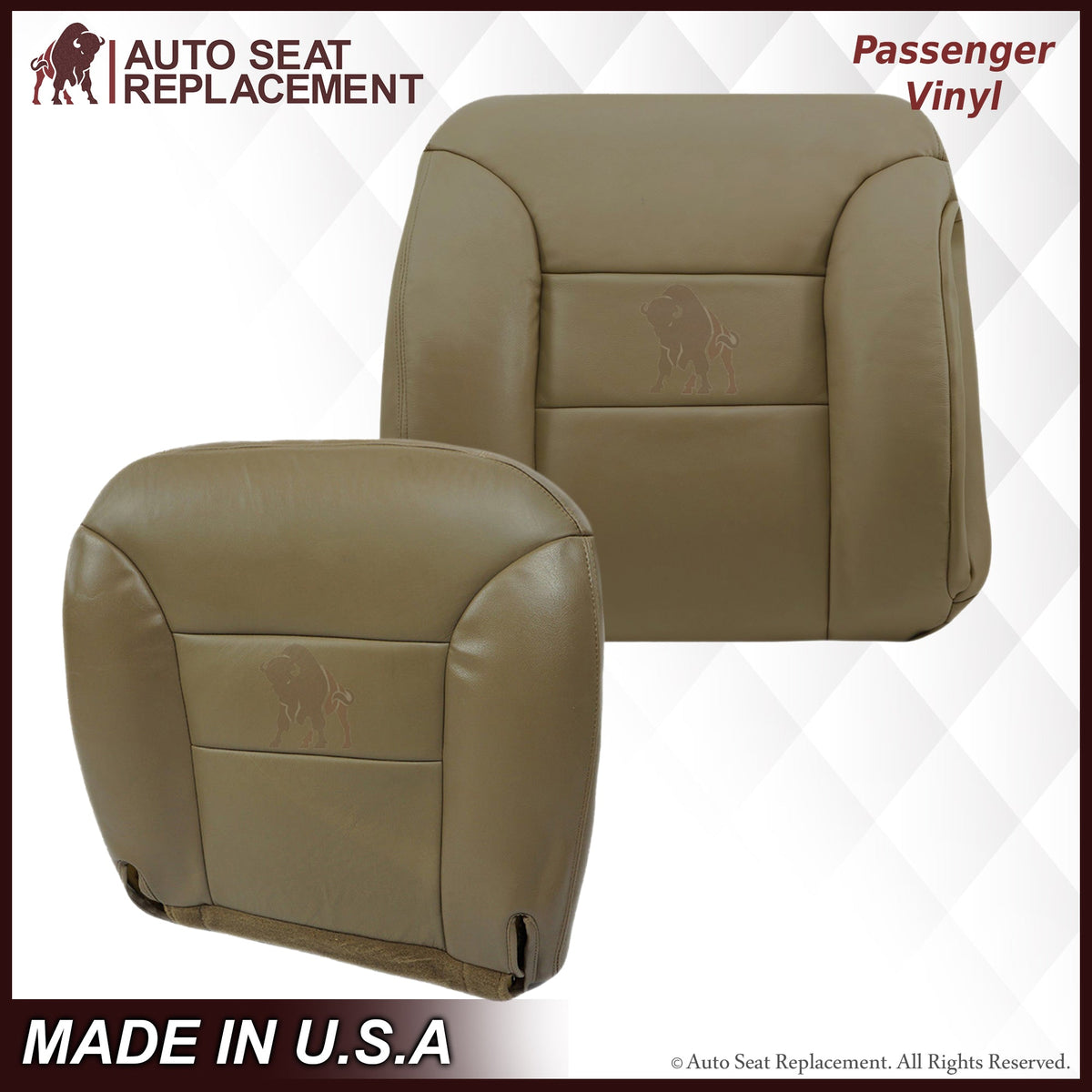 1995-1999 GMC Sierra SLT SLE Seat Cover in Tan: Choose your options