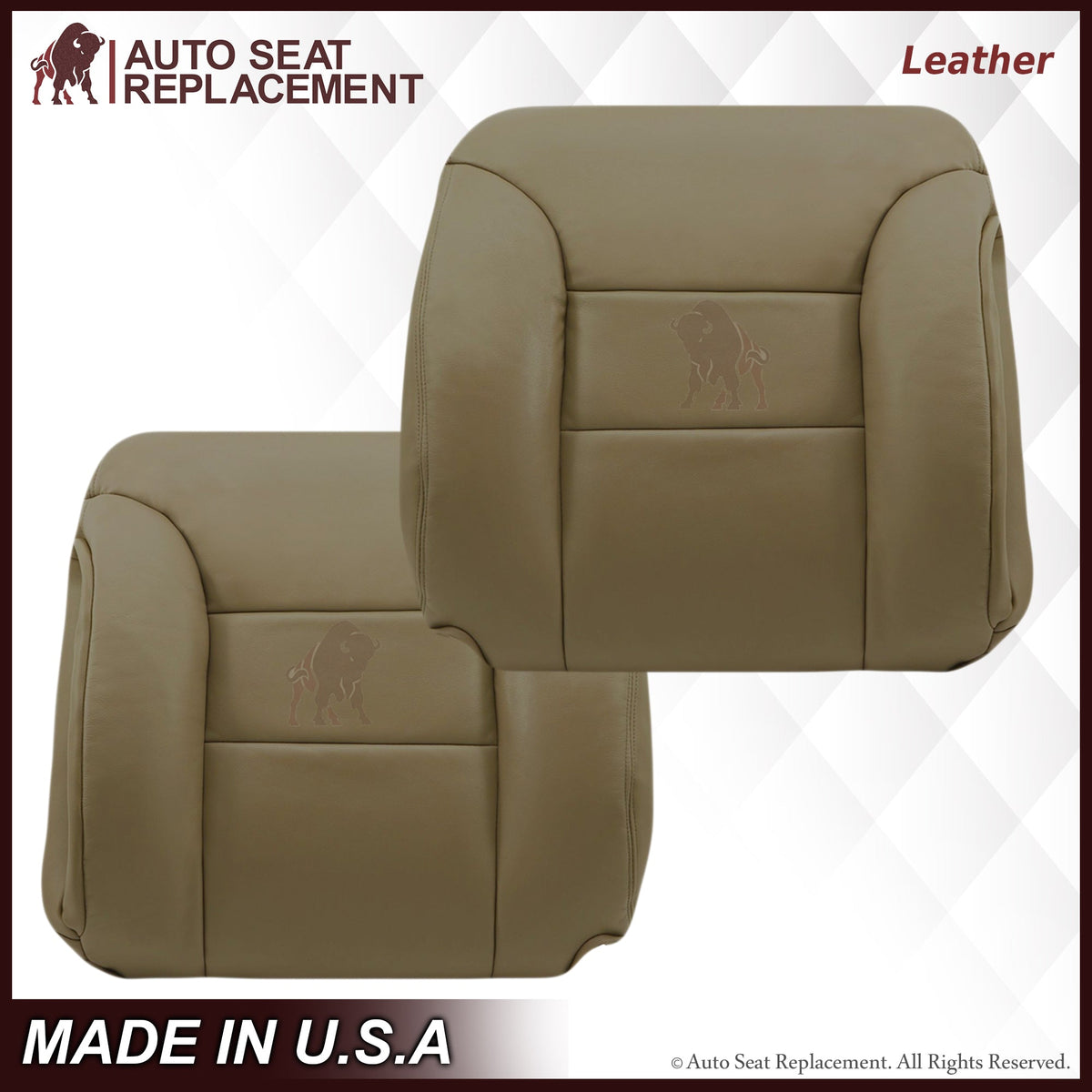 1995-1999 GMC Sierra SLT SLE Seat Cover in Tan: Choose your options