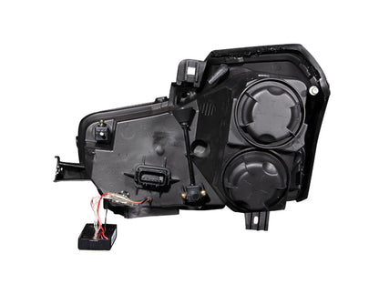 Anzo 2003-2007 Cadillac Cts Projector Headlights w/ Halo Black (CCFL)