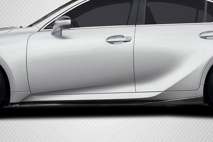 2021-2025 Lexus IS Carbon Creations Geisha Carbon Fiber Side Skirts