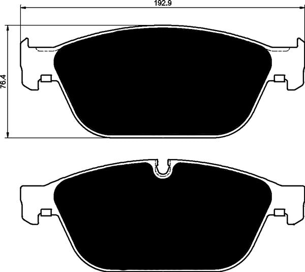 Porterfield Brake Pads for 2015 AUDI A8/A8 Quattro - 4.0