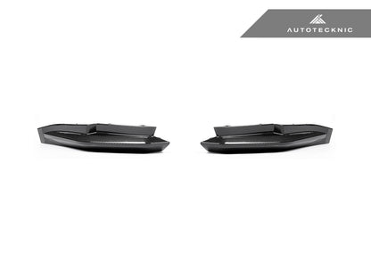 AutoTecknic Dry Carbon OEM-Spec Rear Splitter Set - BMW G80 M3 | G82 M4
