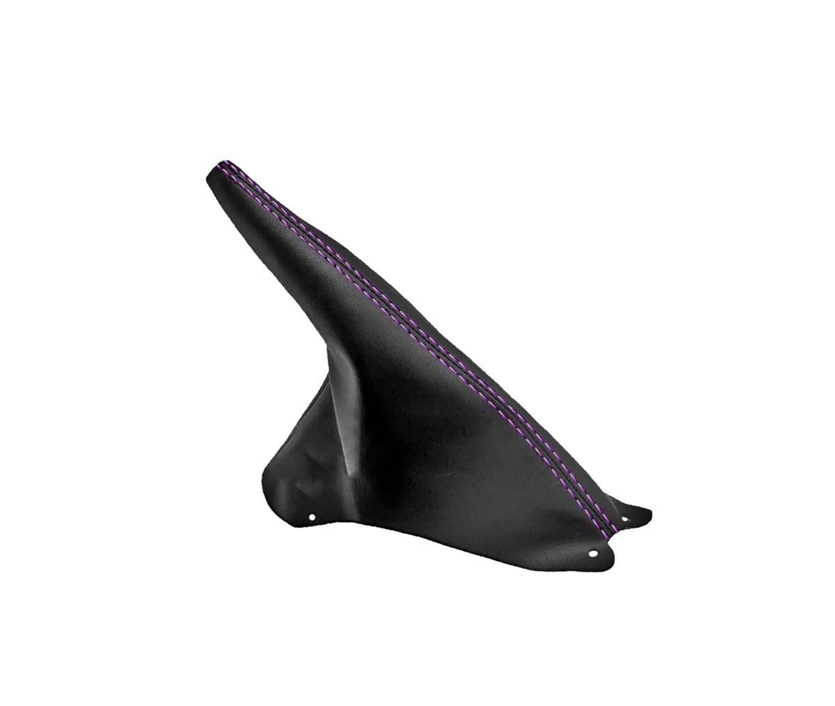 1994-2004 FORD MUSTANG GT-2001 Bullitt Black Genuine Leather Parking Brake Boot Cover