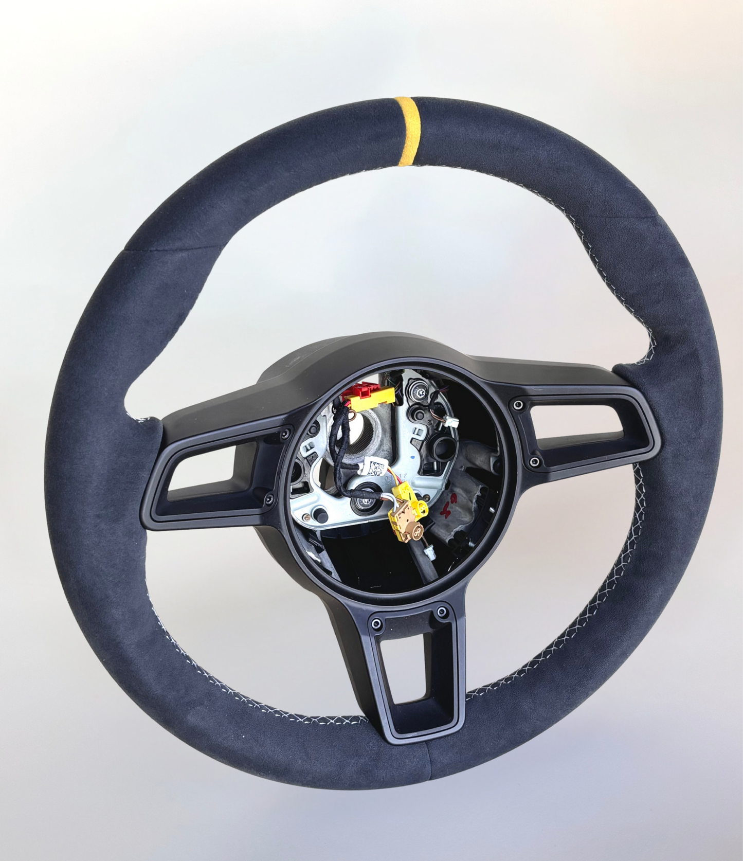 Manual Porsche 991.2 Steering Wheel in Yellow