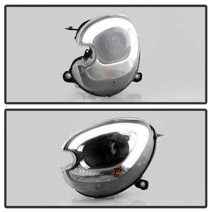 SPYDER Mini Countryman 11-16 V2 Xenon/HID Only Proj Headlights - Black PRO-YD-MCO11HID-BK 5088291