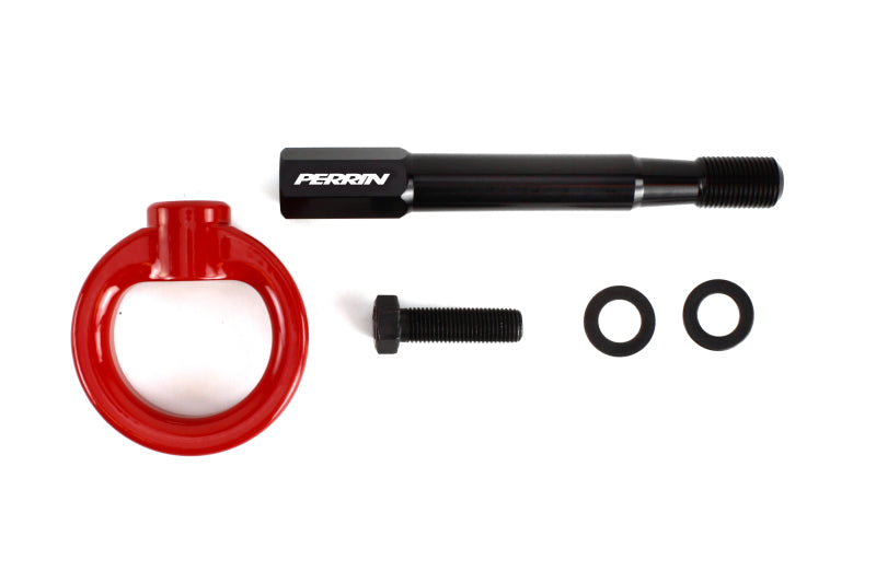 Perrin [22-25 WRX, 18-21 Crosstrek] Rear Tow Hook Red