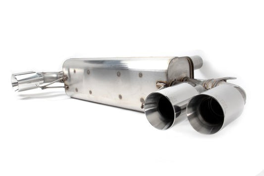 Dinan Free Flow Axle-Back Exhaust - 2018-2023 BMW M550i Stainless Steel - Polished Tips - G30