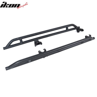 2007-2018 Jeep Wrangler Off Road Textured Black Side Step