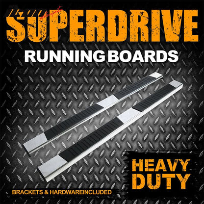 2019-2022 Silverado Sierra 1500 Double Extended Cab 6" Running Board