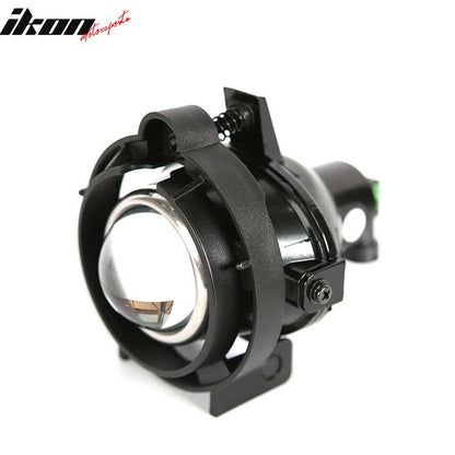 2014-2016 Chevrolet Camaro Black Fog Lights Lamps Assembly ABS Pair