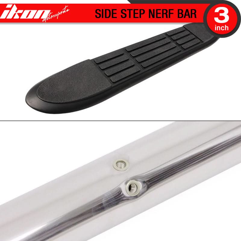 2007-2018 Chevy Silverado Gmc Sierra Ext Cab 3" S.S Running Board
