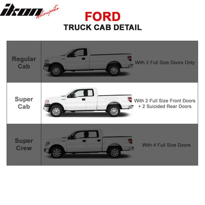 2015-2022 Ford F150 F250 F350 F450 Super Cab 5In Running Boards