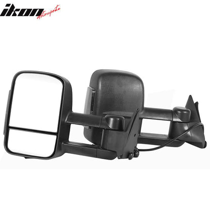 2003-2007 Chevy Silverado Power Heated LED Signals Tow Mirrors