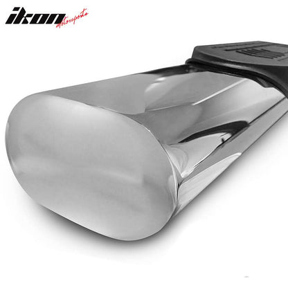 2009-2014 Ford F-150 Super Ext Mirror Polished Running Board Steel