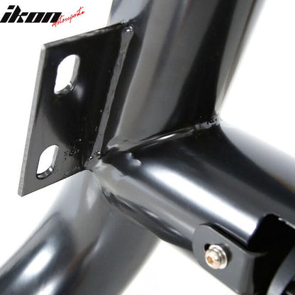 2005-2015 Toyota Tacoma 3'' Black Bull Bar With LED Lights Iron Steel