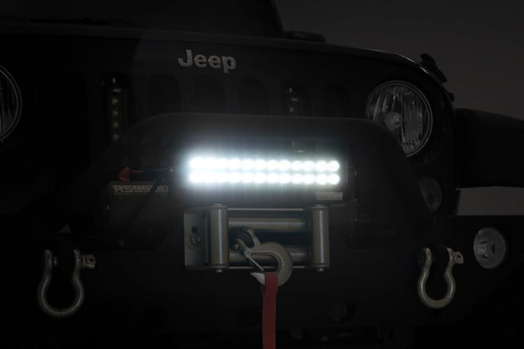12-Inch Cree LED Light Bar - (Dual Row | Black Series)