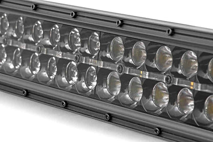 12-Inch Cree LED Light Bar - (Dual Row | Black Series w/ White DRL)